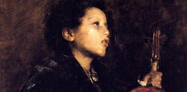 antonio mancini Il piccolo savoiardo